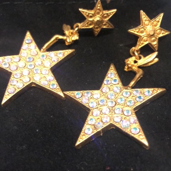 Vintage Kirks Folly Fairy in Aurora Borealis Crystallized Star-Boutique - Picture 7 of 9